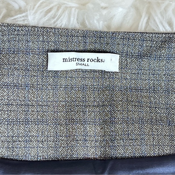 Mistress Rocks Gray Vest - Picture 6 of 6